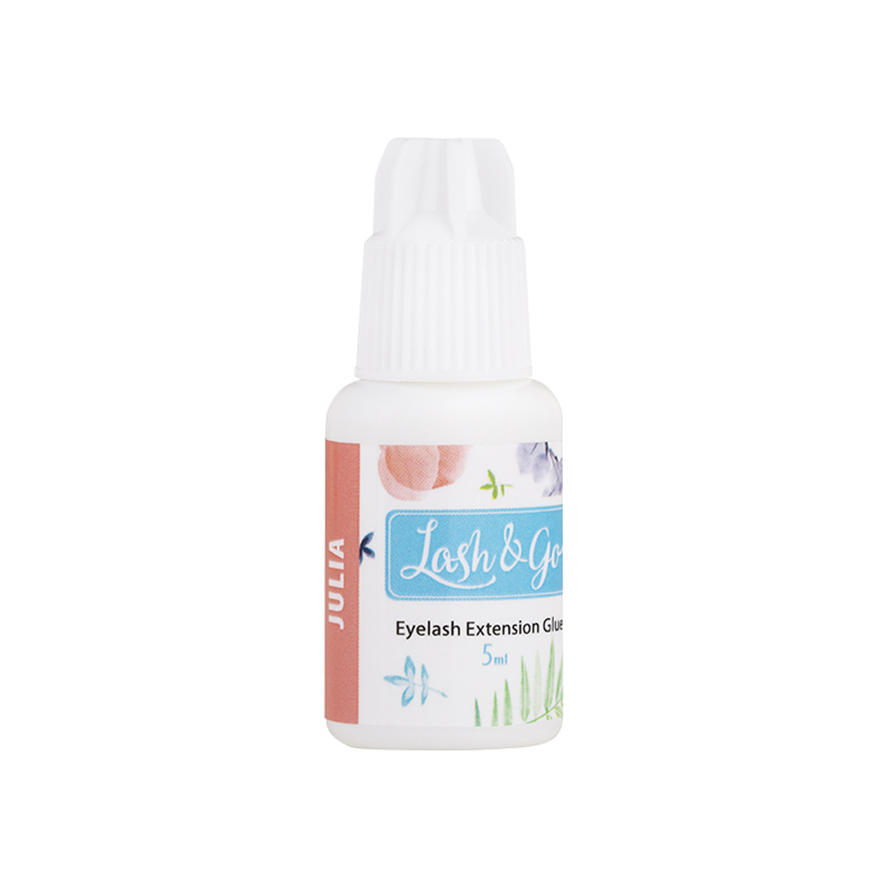 Клей Lash&Go Julia прозрачный для наращивания ресниц, 5 мл