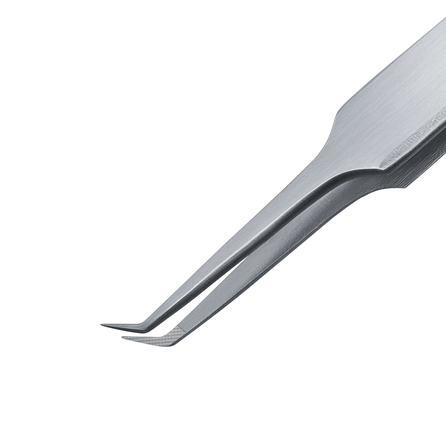 Пинцет для наращивания ресниц TimBale ZD-21, 5 мм, Fiber