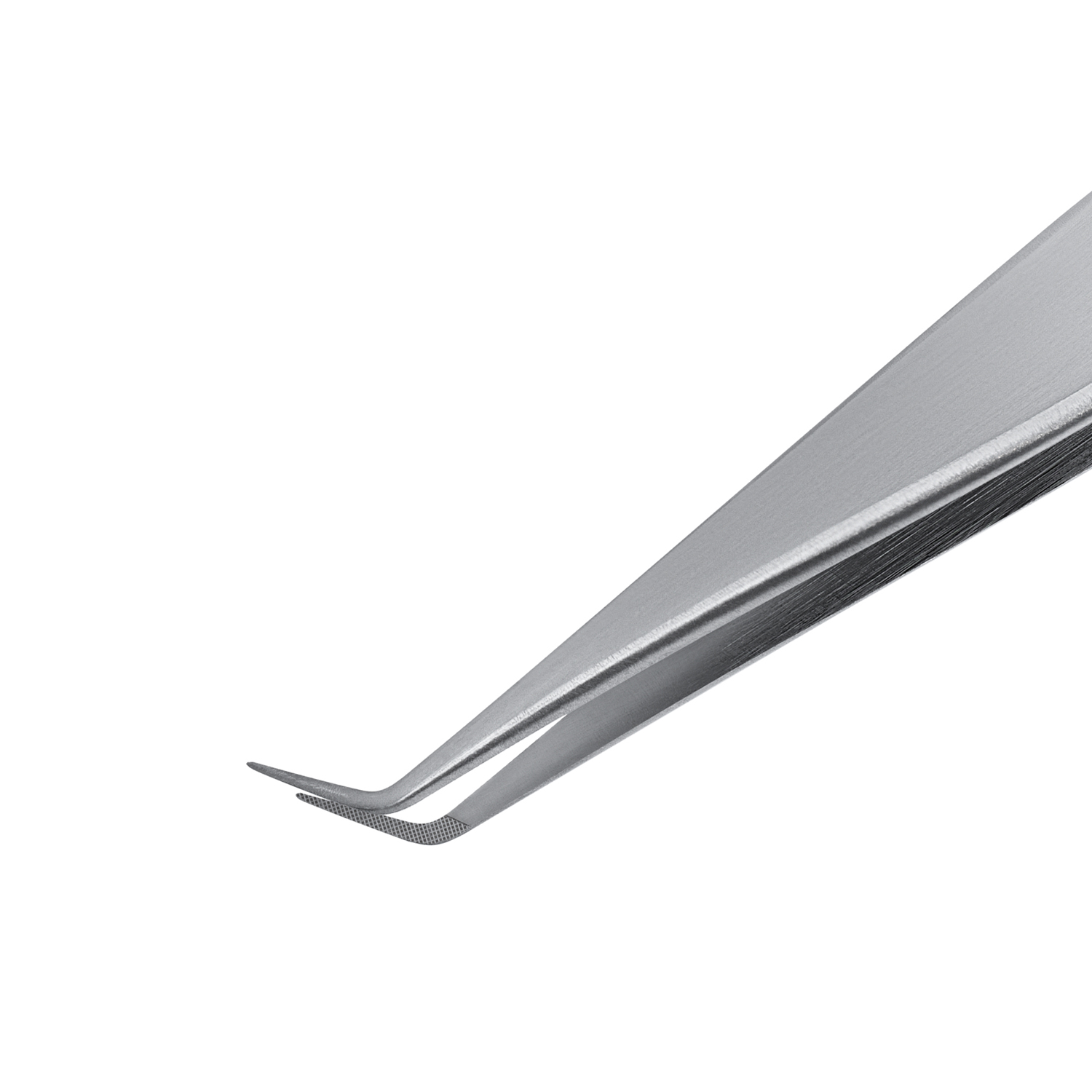Пинцет для наращивания ресниц TimBale Nano N-1, 7 мм